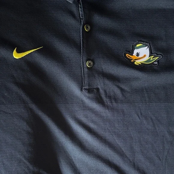 Nike Oregon Ducks Team Dri-Fit Polo Shirt - Picture 4 of 5
